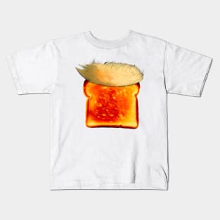 Trump Toast: Donald Trump Guilty in New York Civil Fraud Case Kids T-Shirt